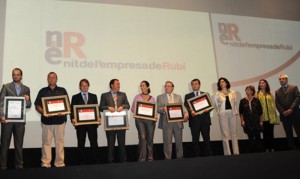 Electricfor va rebre el guardó a traject²ria hist²rica i arrelament a la ciutat, de part de l'ajuntament de Rubí, a la IV Nit de lEmpresa de Rubí
